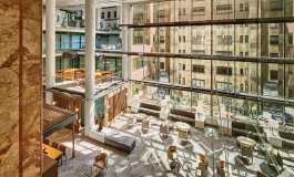 190407 1615 L St Lobby spaces for Harvey Cleary and Carr Properties