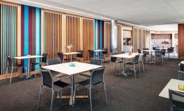 Wiley Interior of a corporate office building by Harvey Cleary Construction