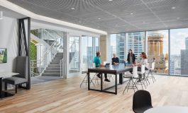 Waste Management Headquarters - Stair and Sitting Space